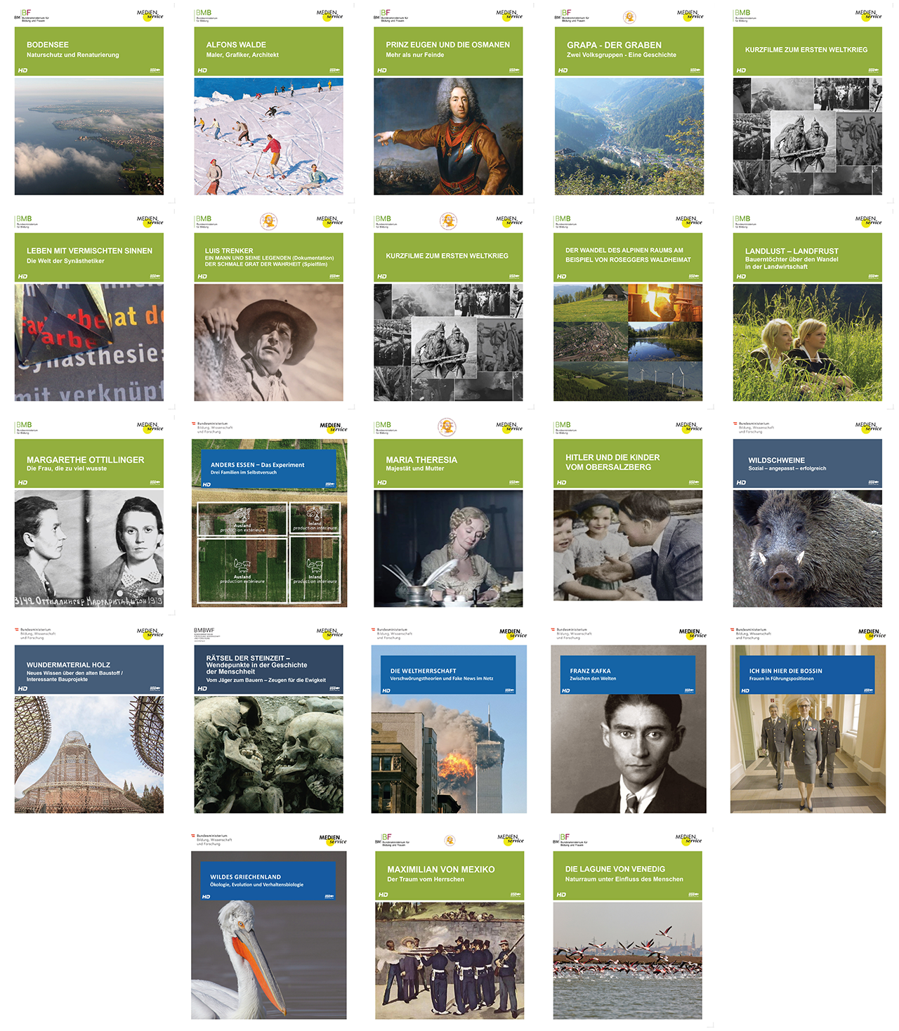 Digitale Offline-Medien in High Definition